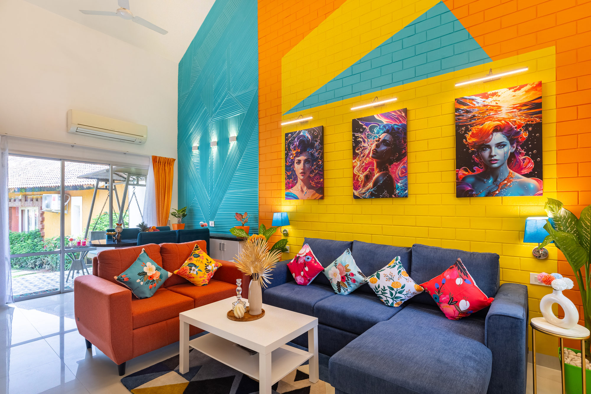 Groovy living room