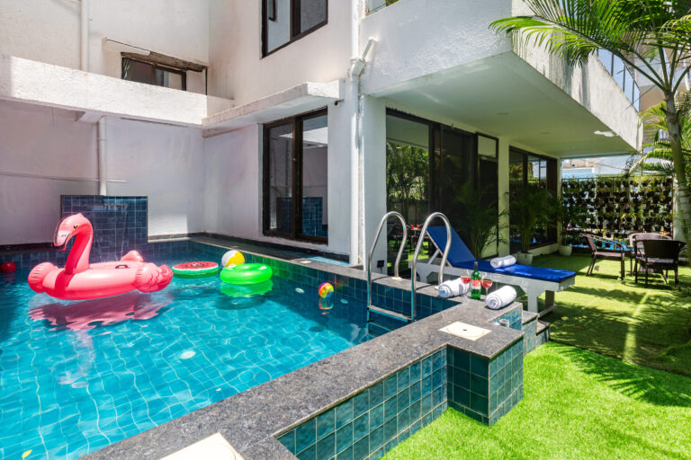 Stella, a three-bedroom private pool villa in Anjuna