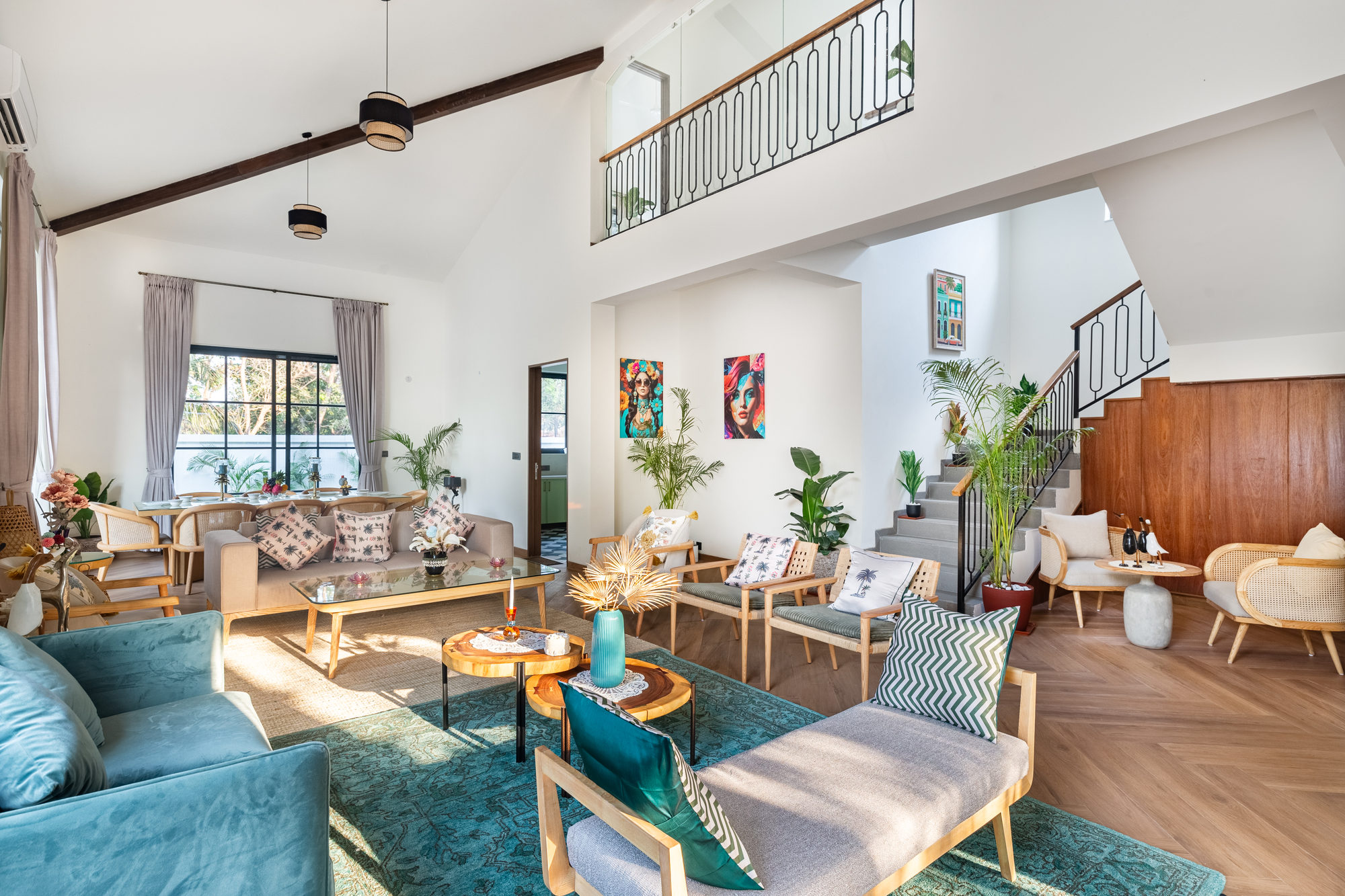 White Lotus living room
